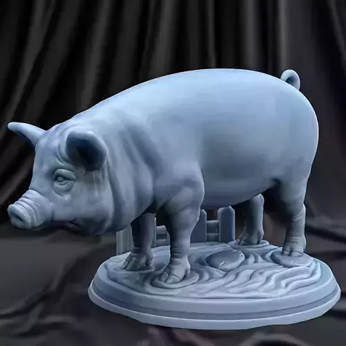 PIG 3d print model Free 3D print model