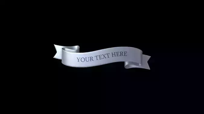 RIBN-002 Ribbon 3D model