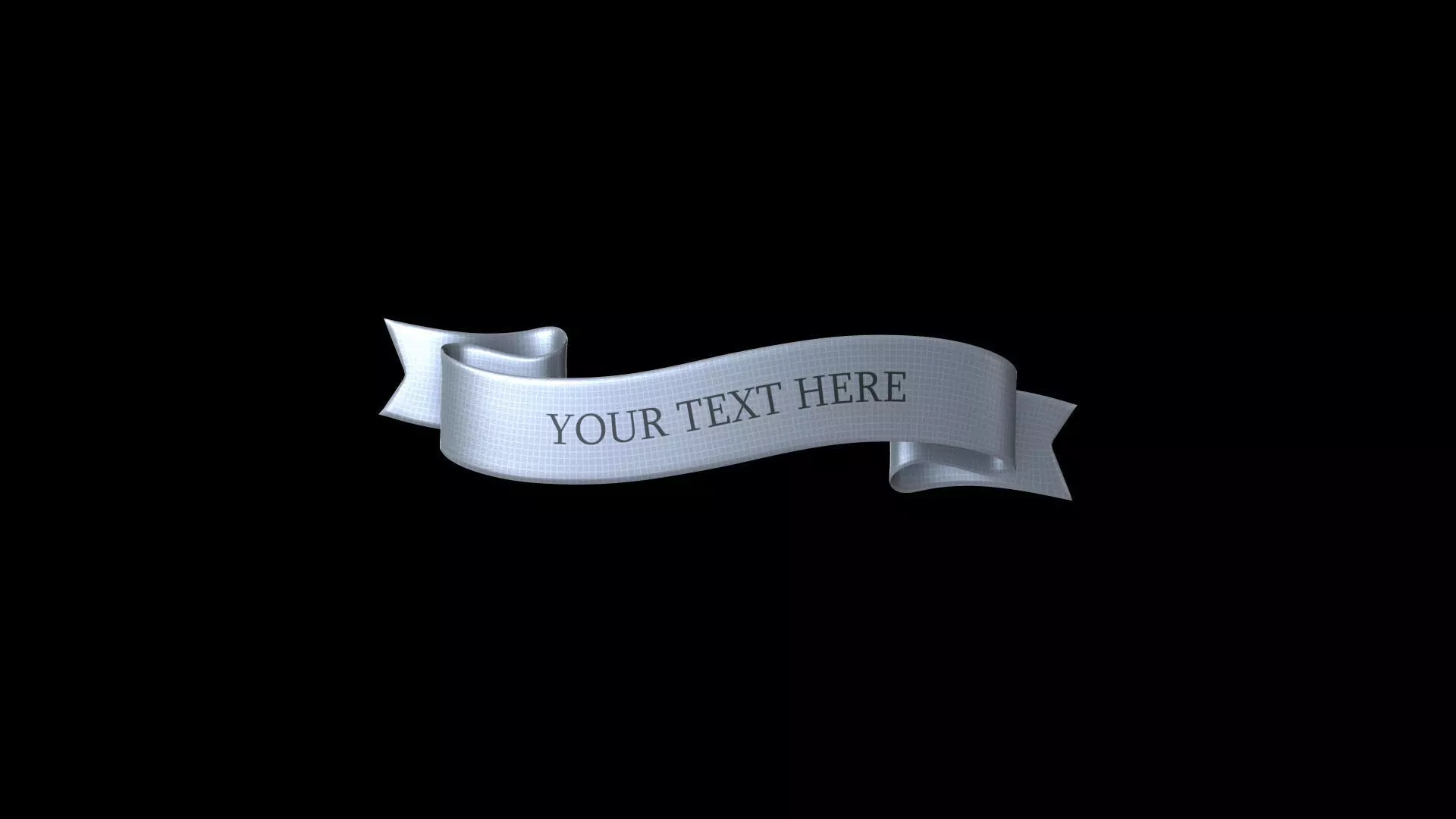 RIBN-002 Ribbon 3D model
