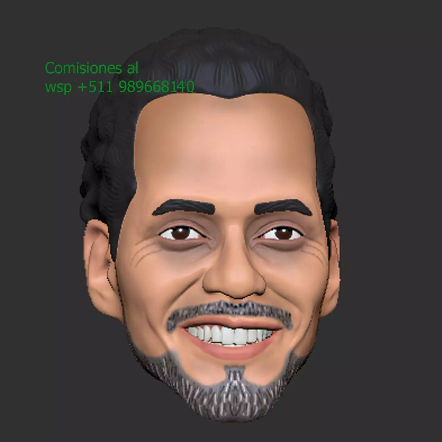 Marc Anthony 3D model_0