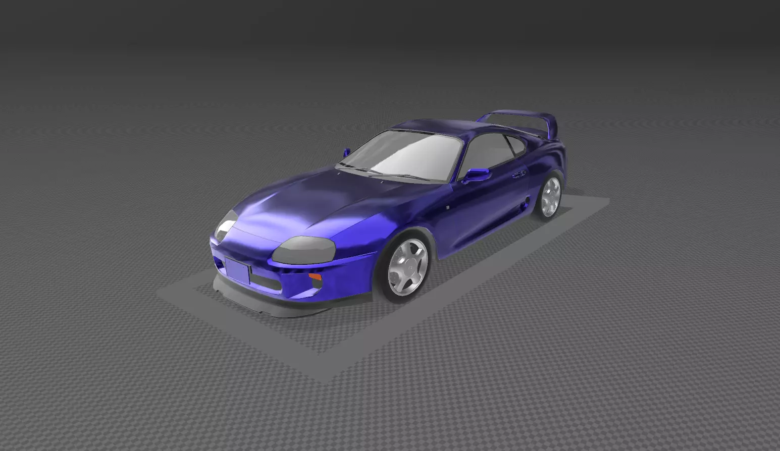 Toyota Supra MK4 1994 print model 3D print model