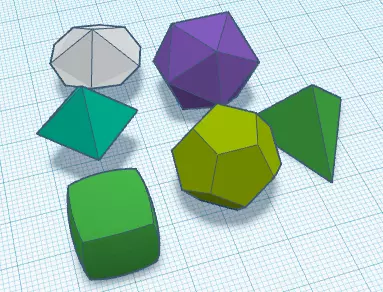 cutimizable after print blank dice Free 3D print model