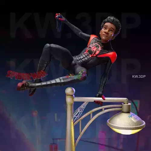Spiderman Mails Morales   3D print model