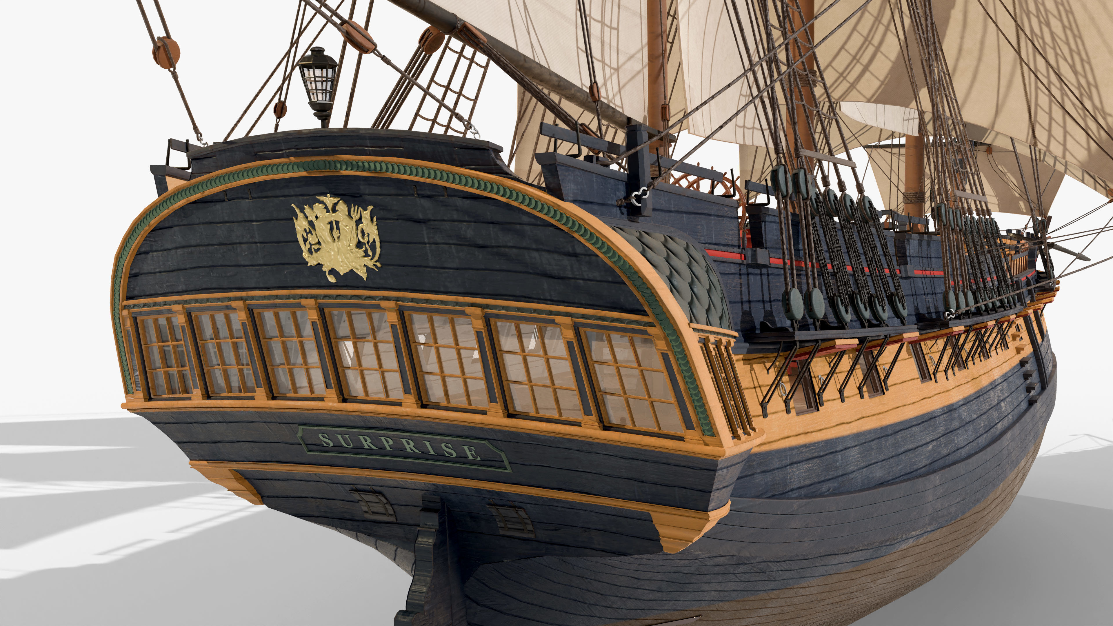 HMS Surprise 3D model_5