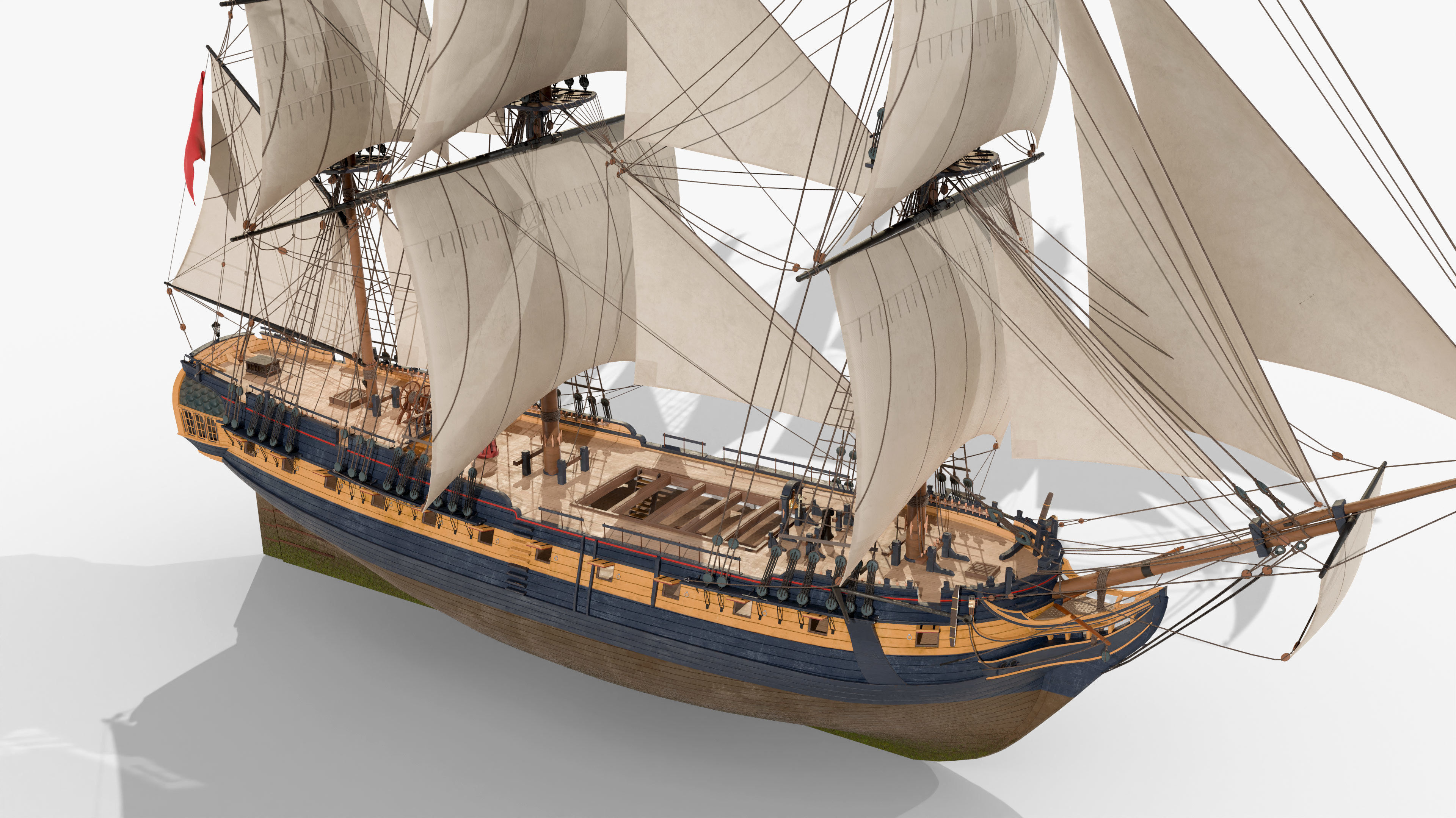 HMS Surprise 3D model_7