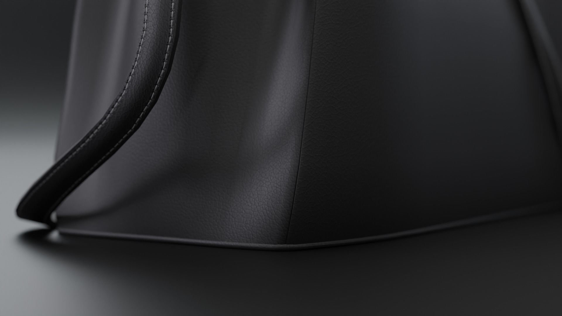 Ladies handbag - Low Poly  Low-poly 3D model_18