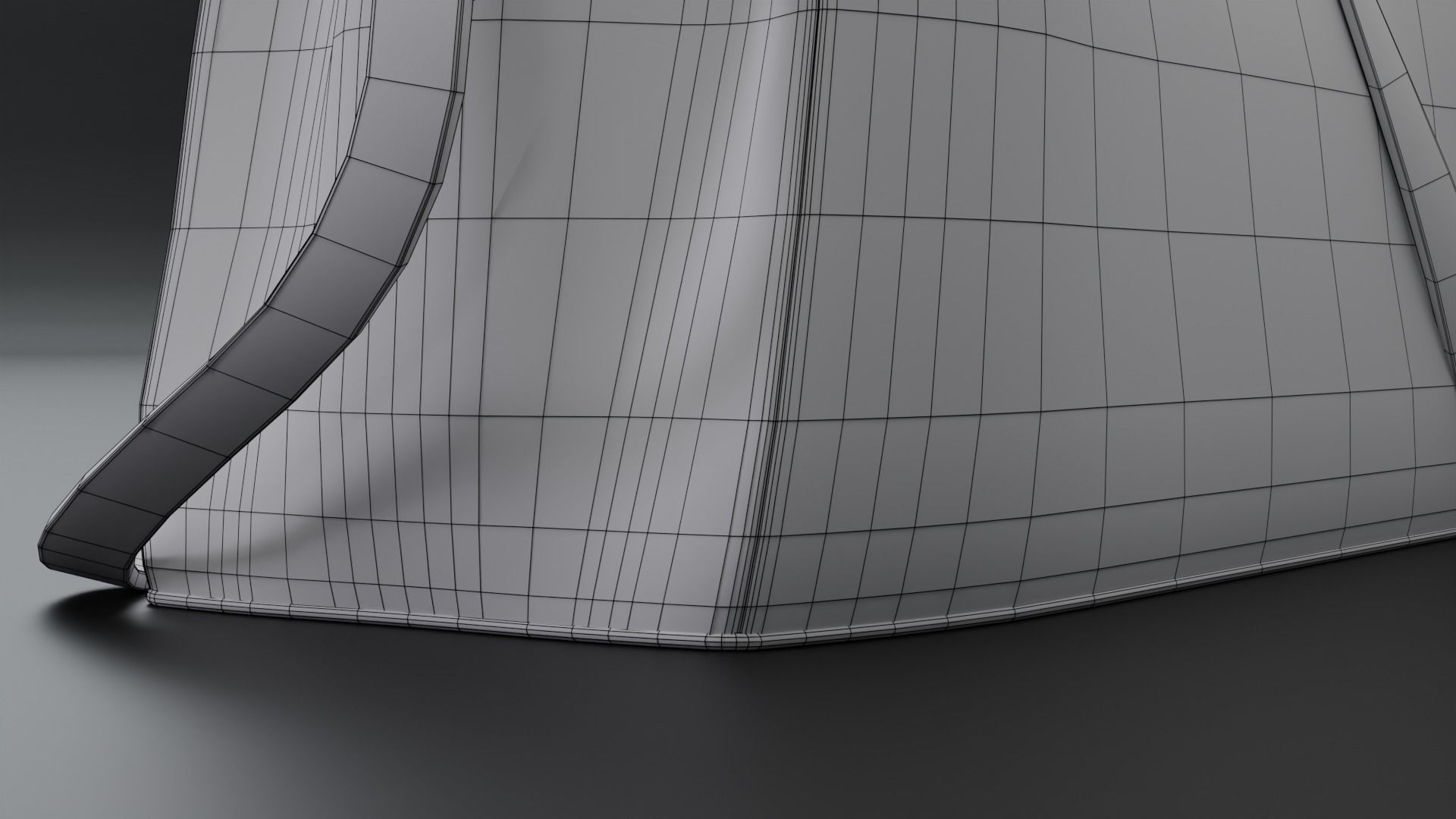 Ladies handbag - Low Poly  Low-poly 3D model_19