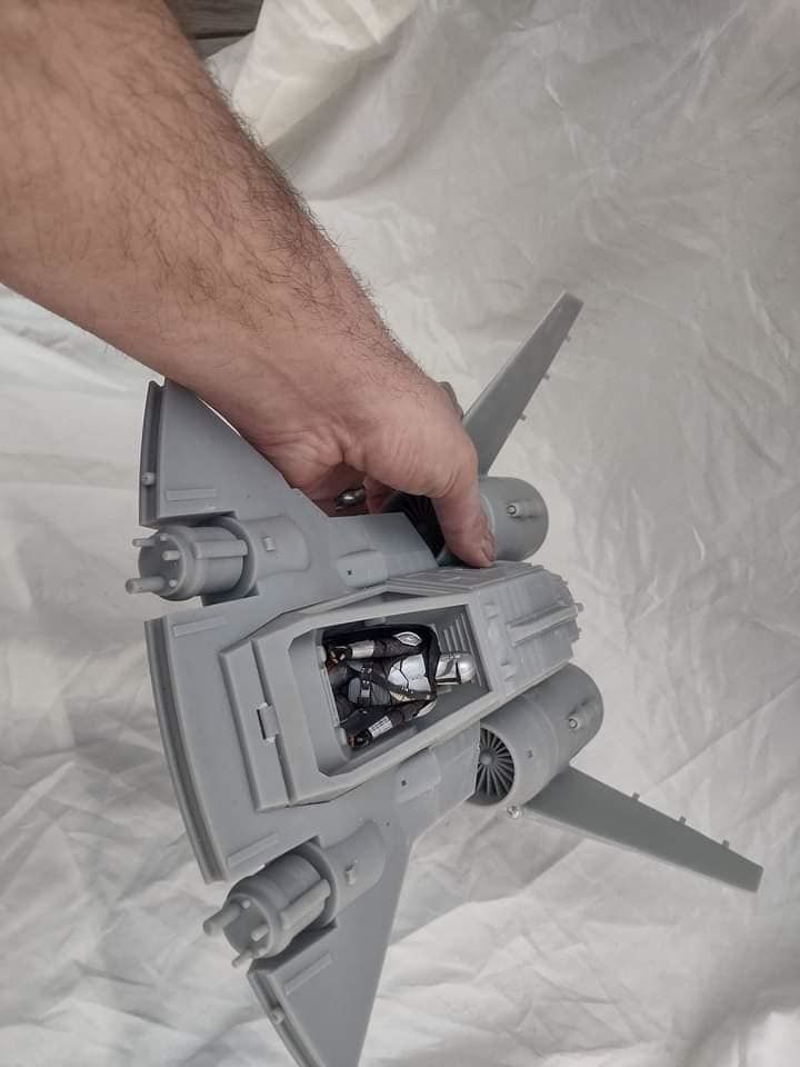 Mandalorian  Pirate Snub Fighter 3D print model_9