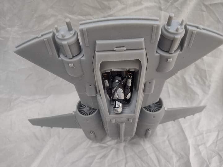 Mandalorian  Pirate Snub Fighter 3D print model_6