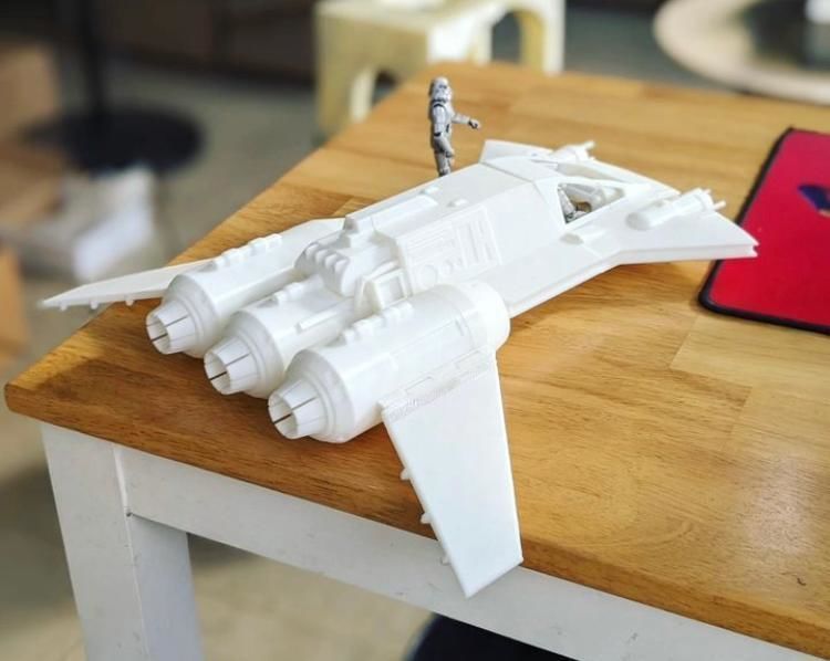 Mandalorian  Pirate Snub Fighter 3D print model_12