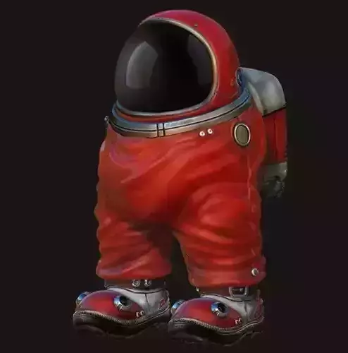 Among Us Crewmate 3D print model