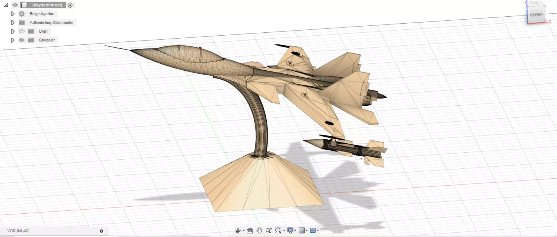 war plane 3D print model