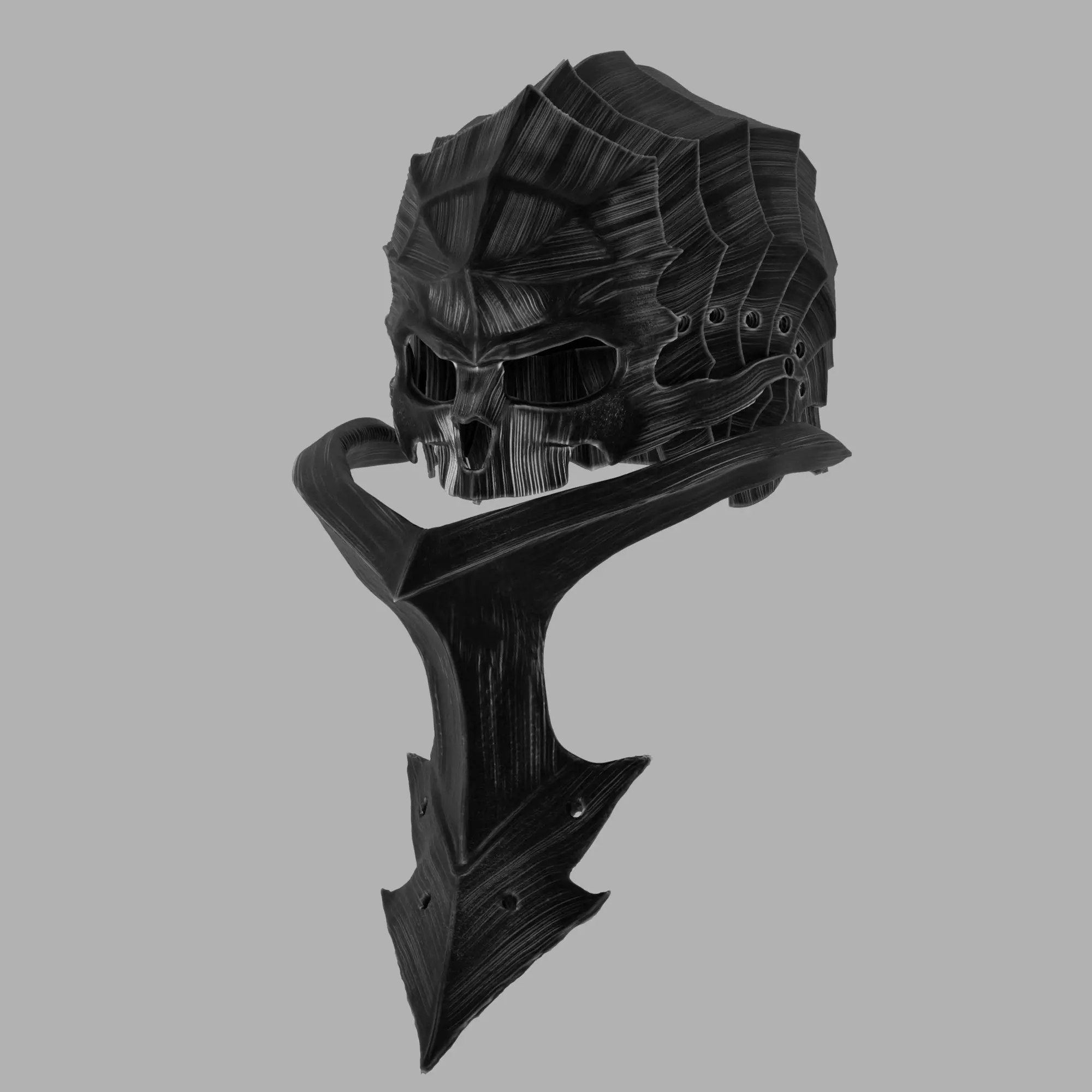 Guts Berserker Skull Helmet Manga Accurate For Fan Art 3D print model_0