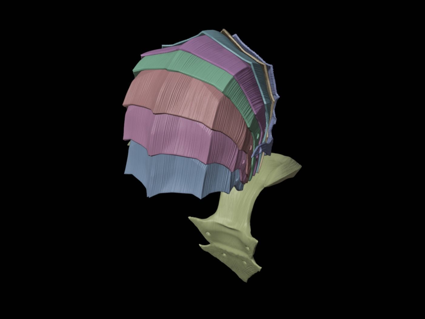 Guts Berserker Skull Helmet Manga Accurate For Fan Art 3D print model_6