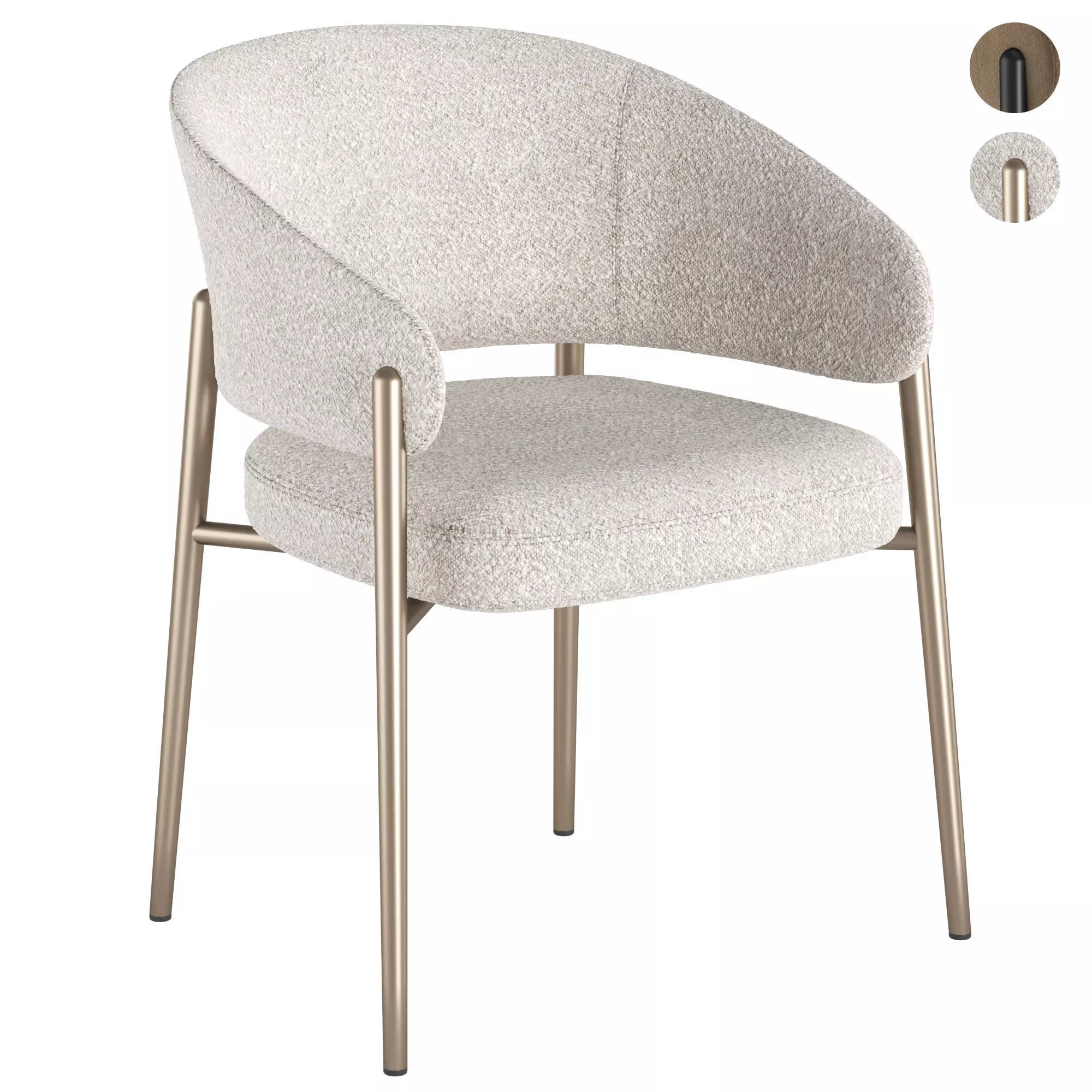 Chair Linda Marelli 3D model_0