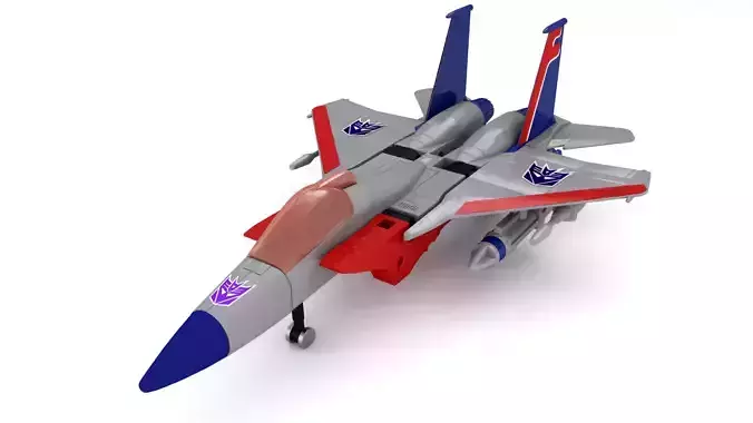 Starscream g1 vintage toy  3D model