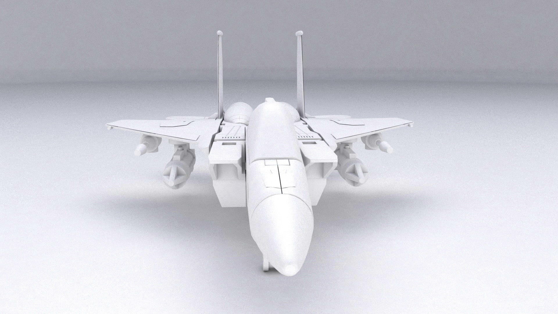 Starscream g1 vintage toy  3D model_8