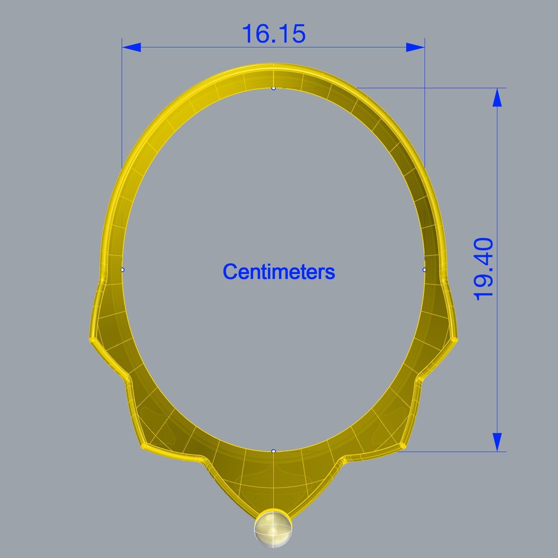 Evil Queen Crown 3D print model_9