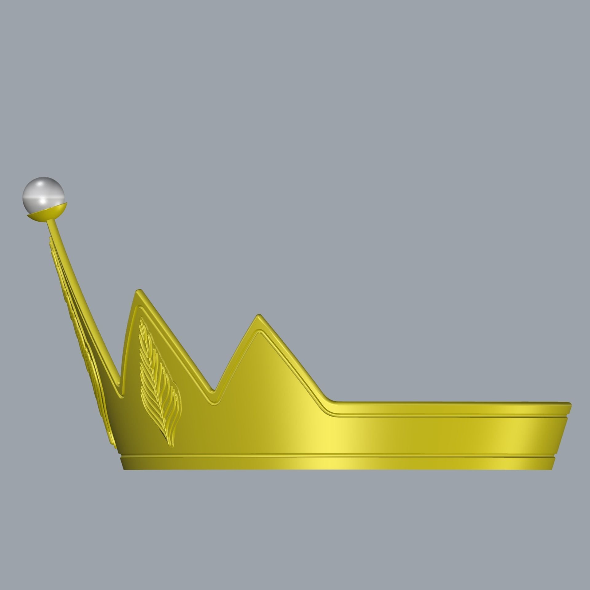 Evil Queen Crown 3D print model_6