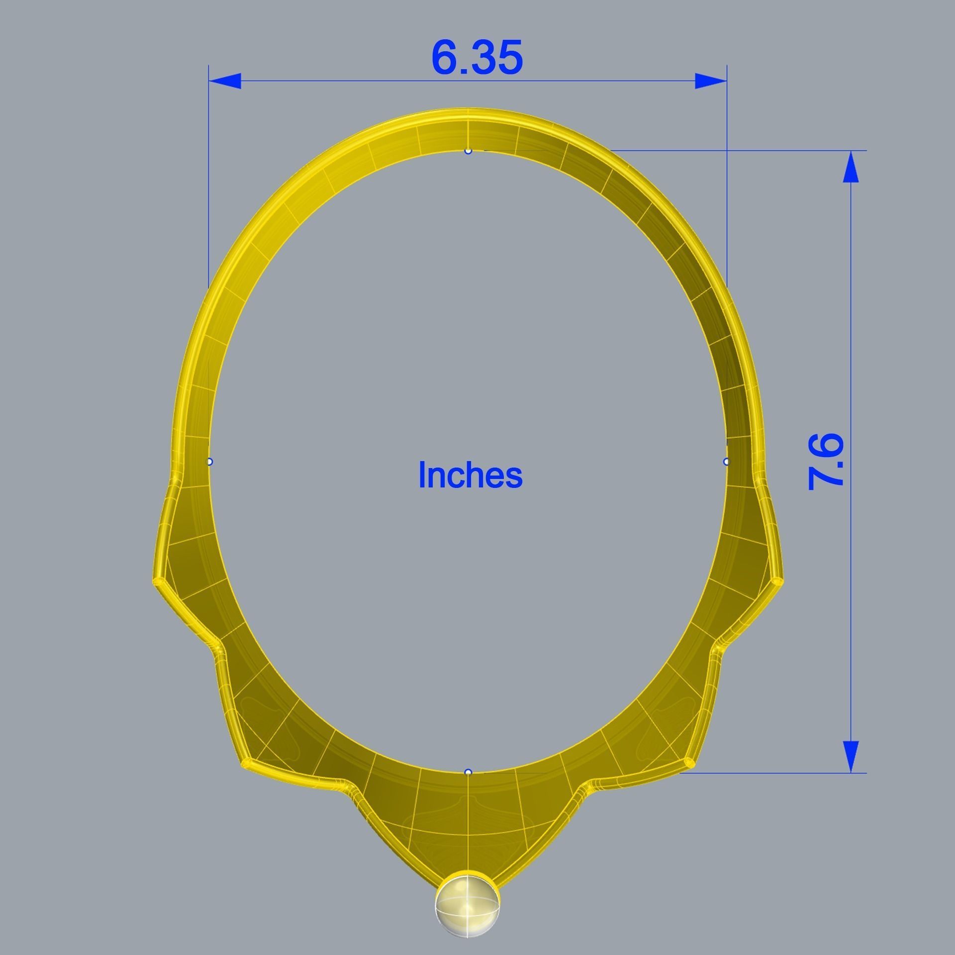 Evil Queen Crown 3D print model_10