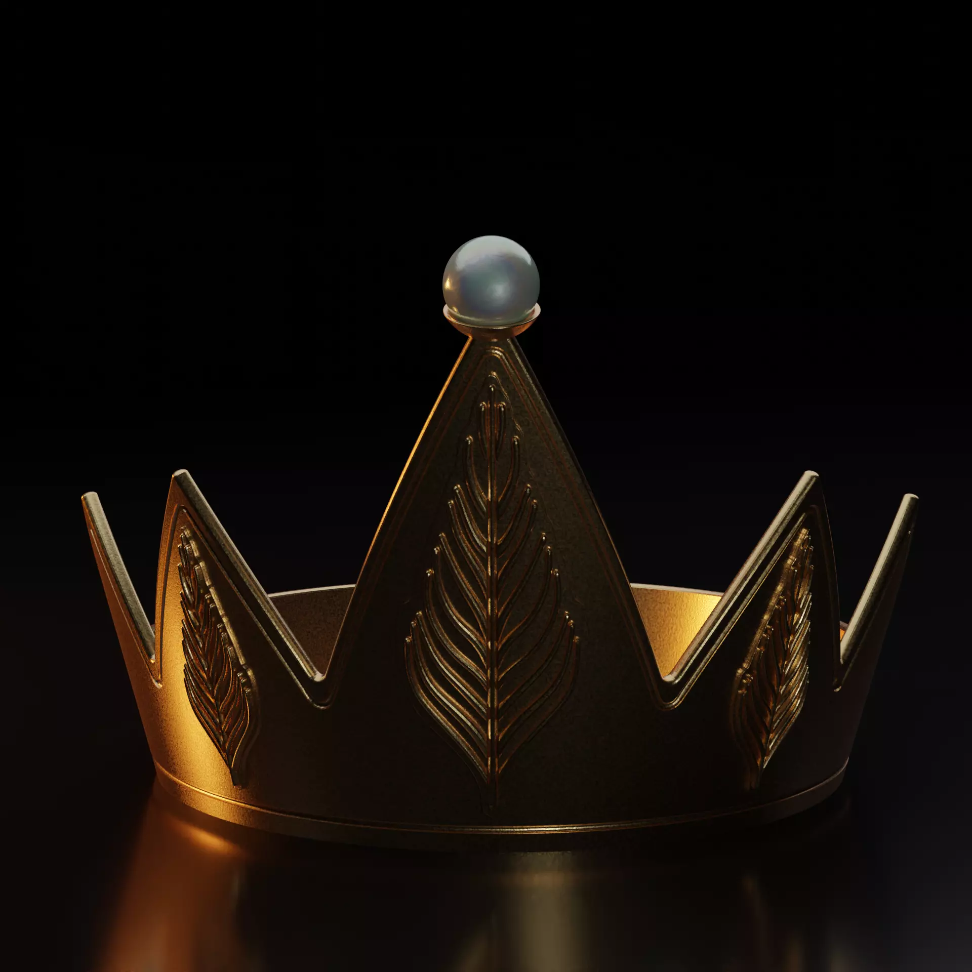 Evil Queen Crown 3D print model_0