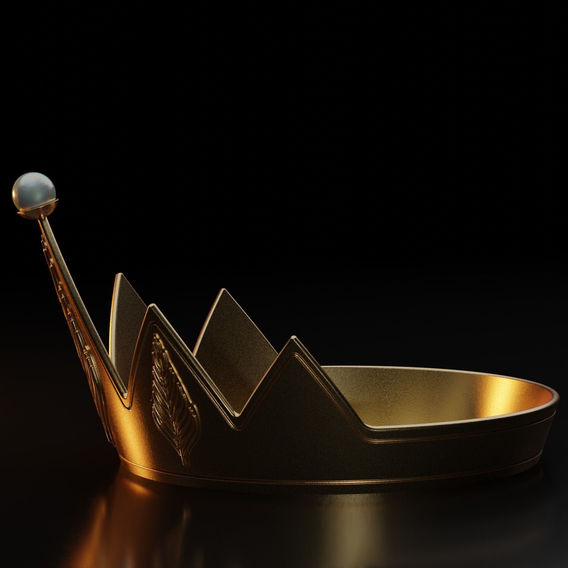 Evil Queen Crown 3D print model_1