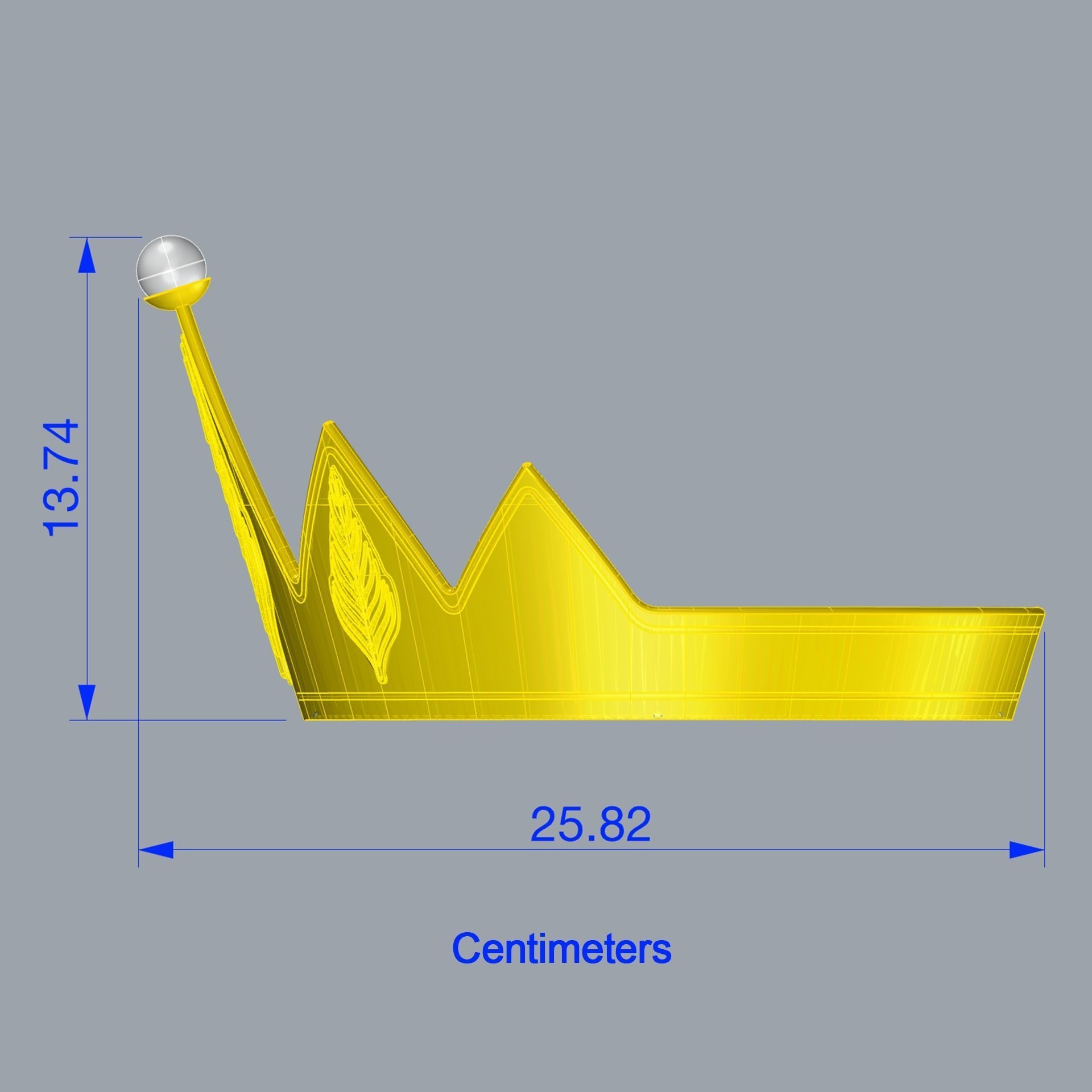 Evil Queen Crown 3D print model_11