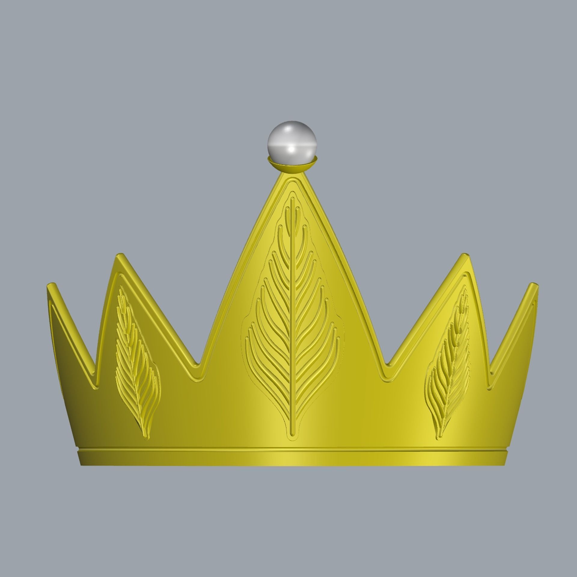 Evil Queen Crown 3D print model_4