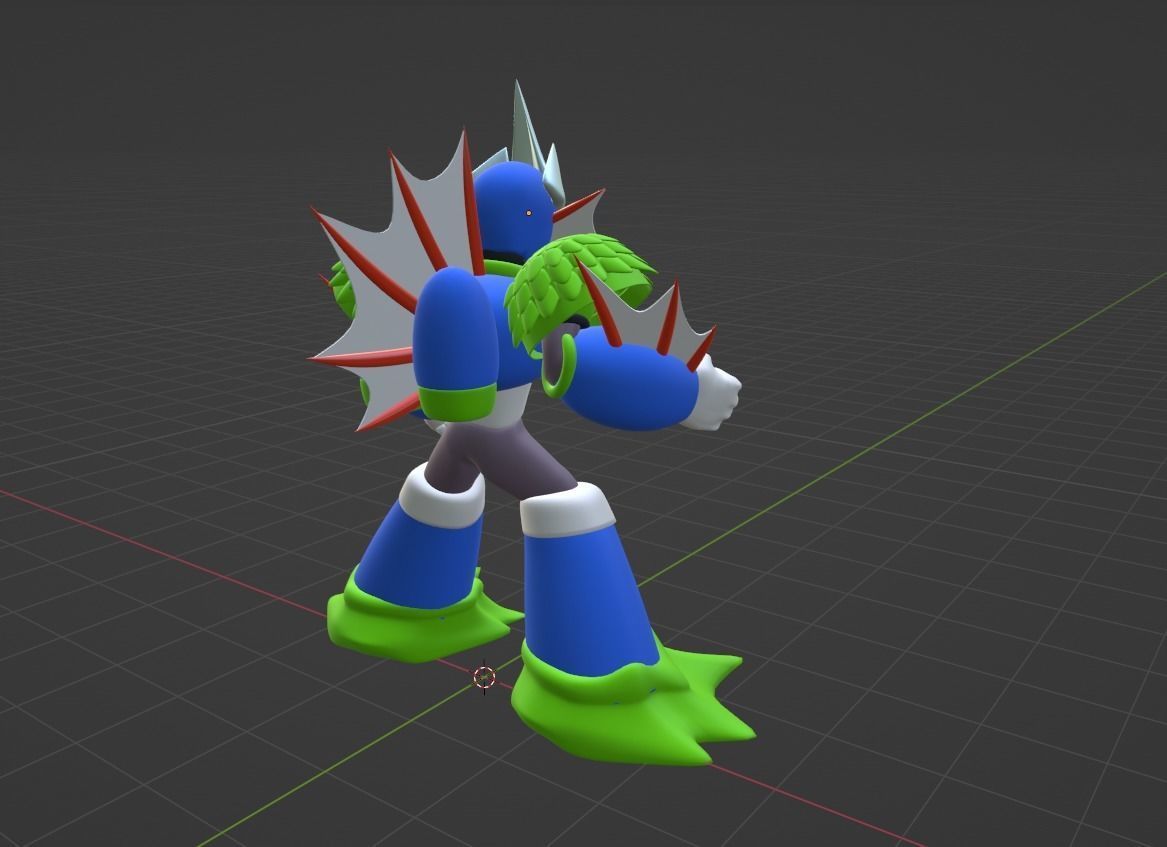 Neptune Mega Man V 3D model_4
