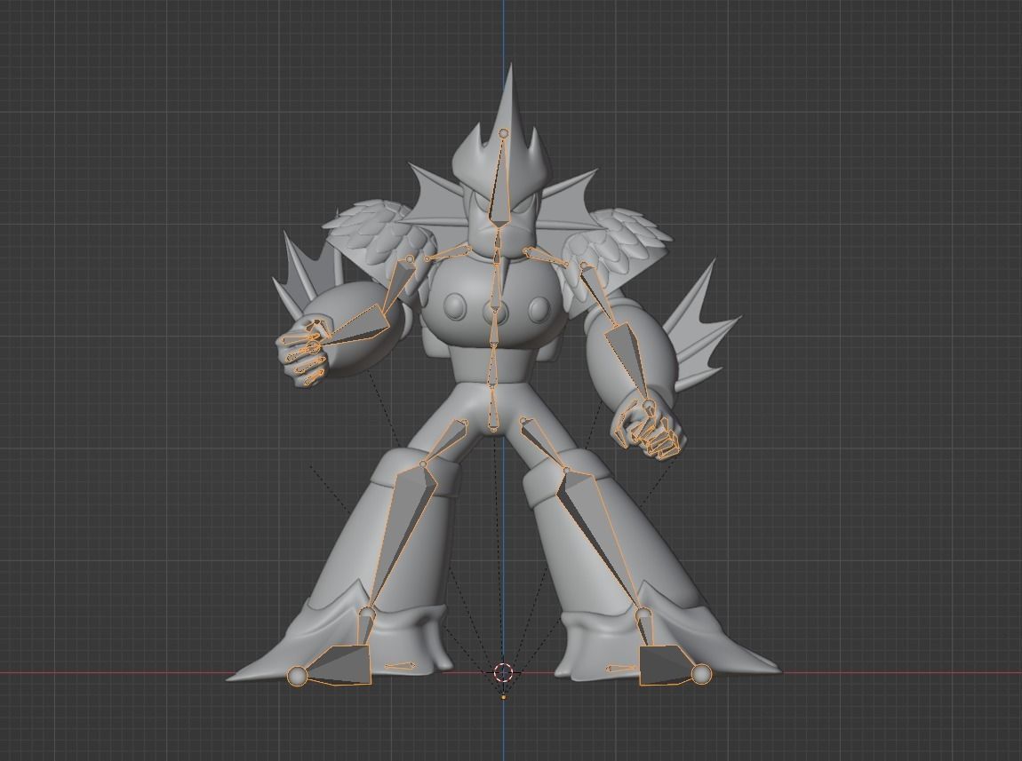 Neptune Mega Man V 3D model_11