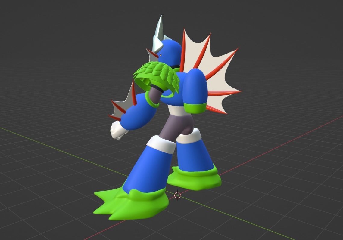 Neptune Mega Man V 3D model_5
