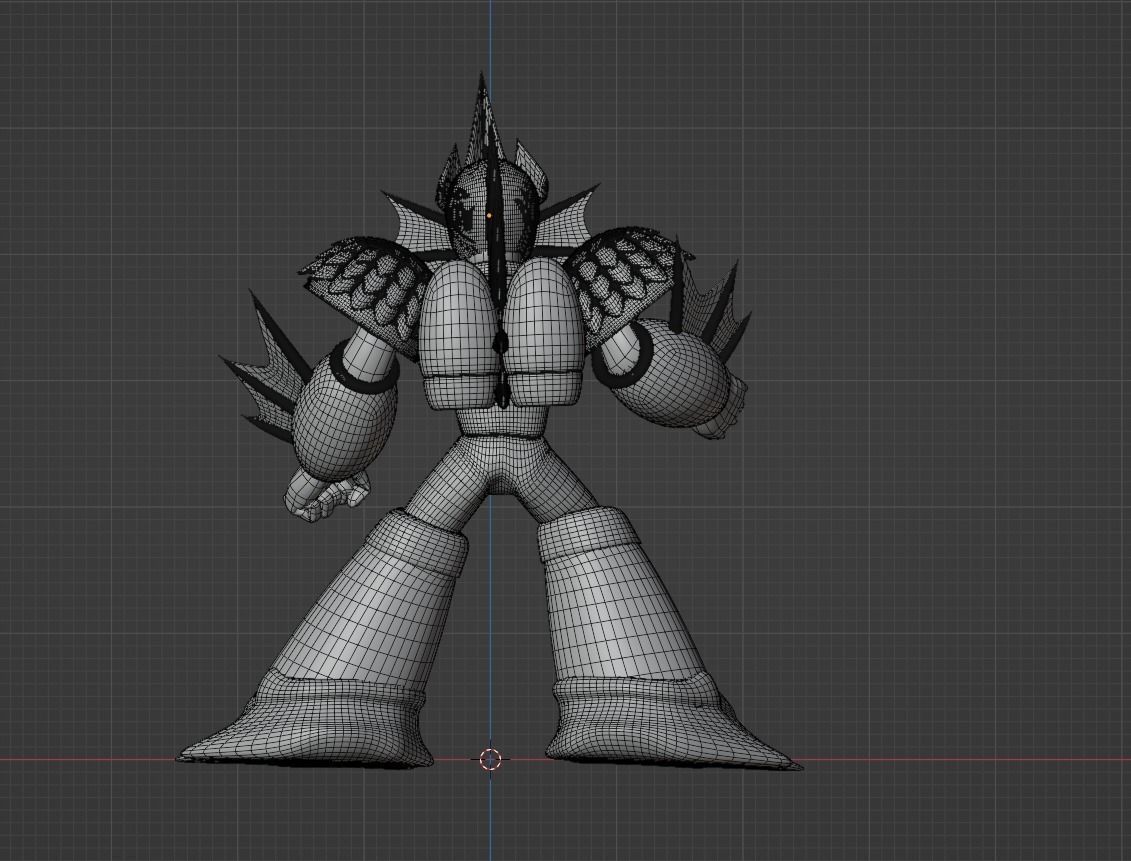 Neptune Mega Man V 3D model_9