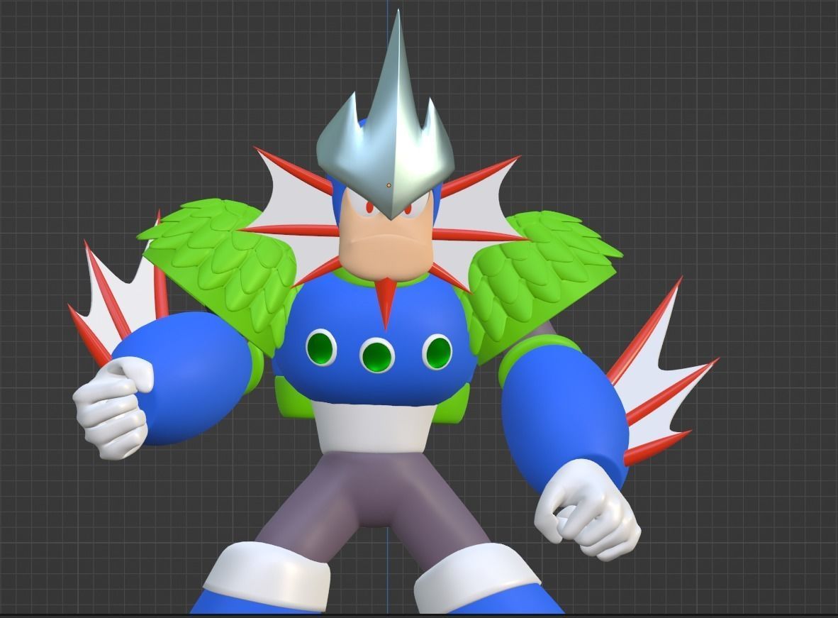 Neptune Mega Man V 3D model_6