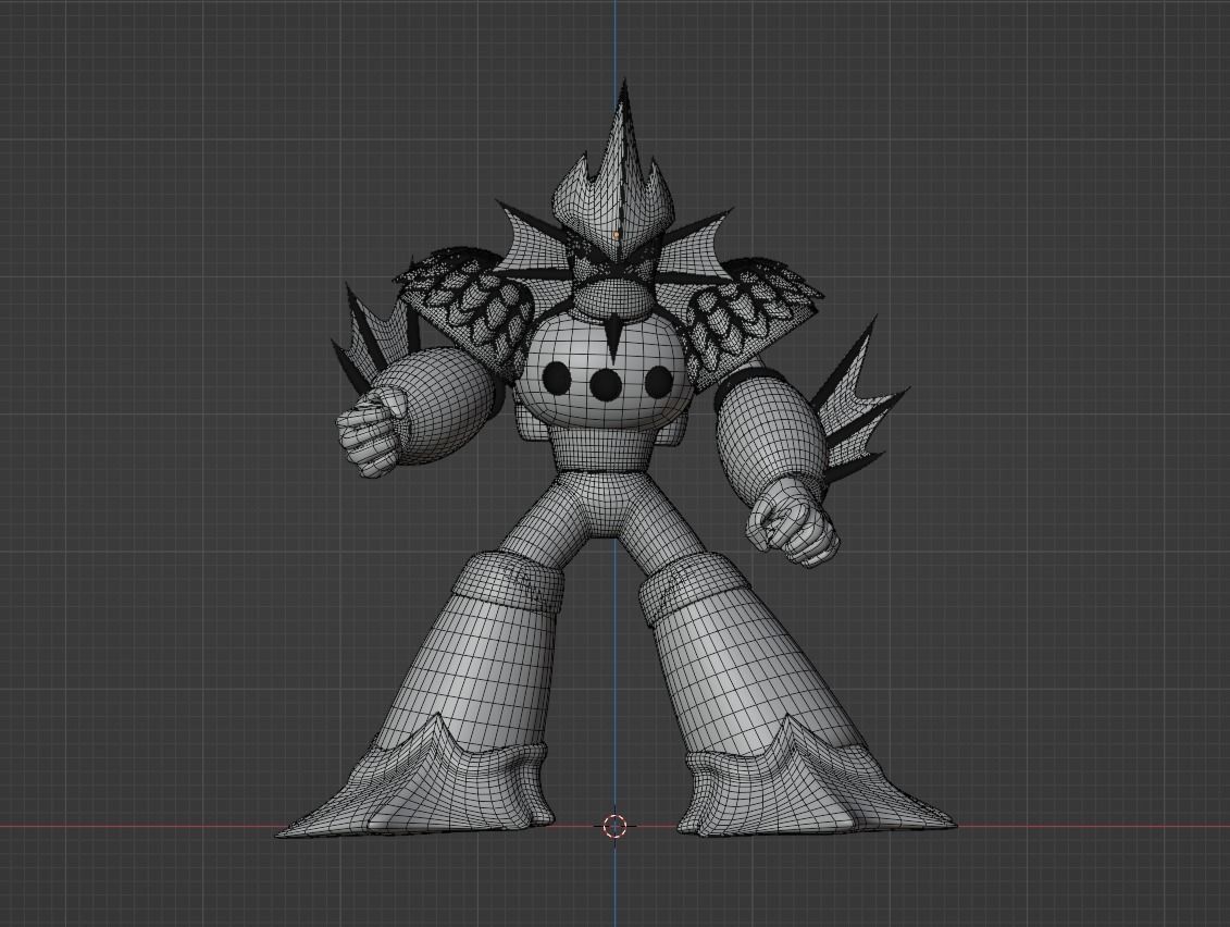 Neptune Mega Man V 3D model_7