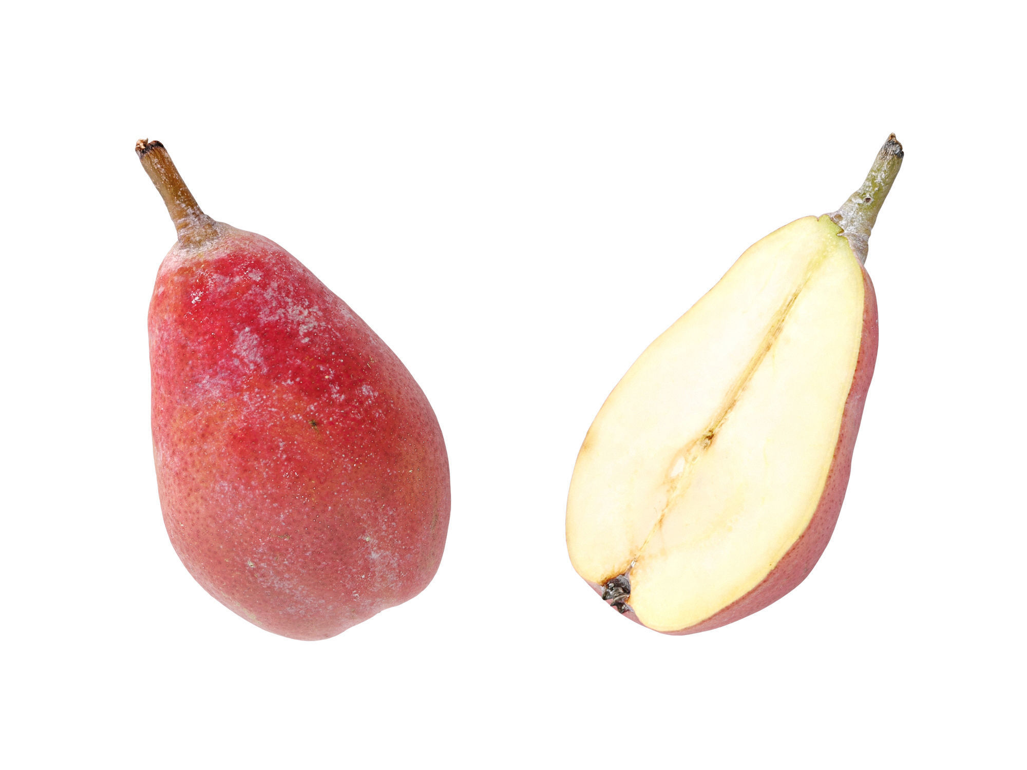 Pears Red 3D model_8