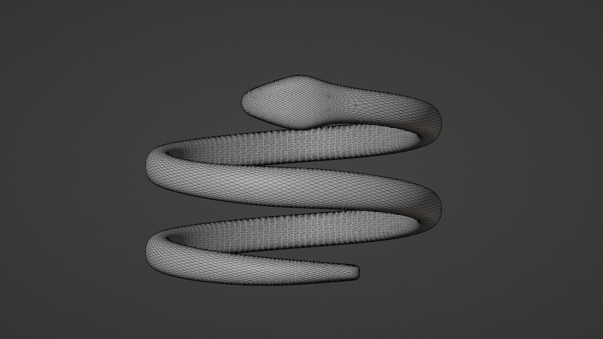 Snake Ring 3D print model_8