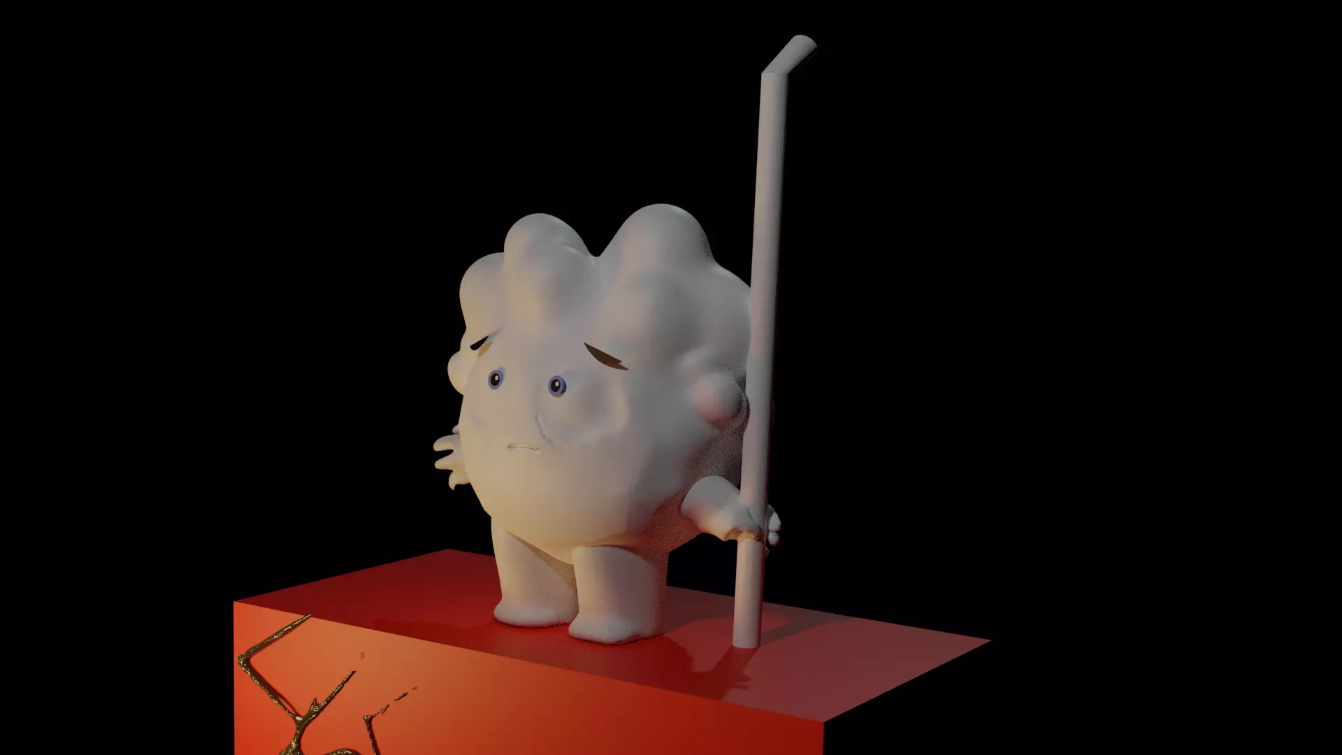POCHOCLO no rig 3D model_0
