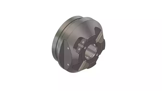 Tool holder Low-poly 3D model
