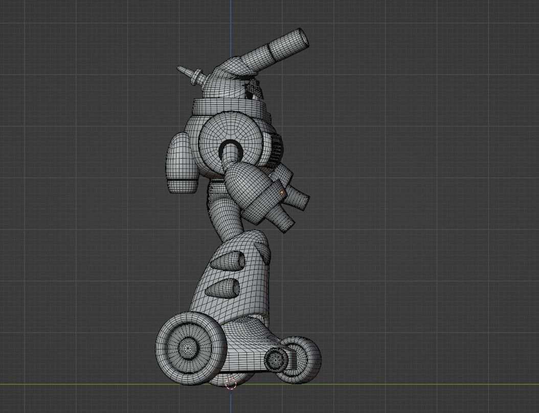 Mars Mega Man V 3D model_10