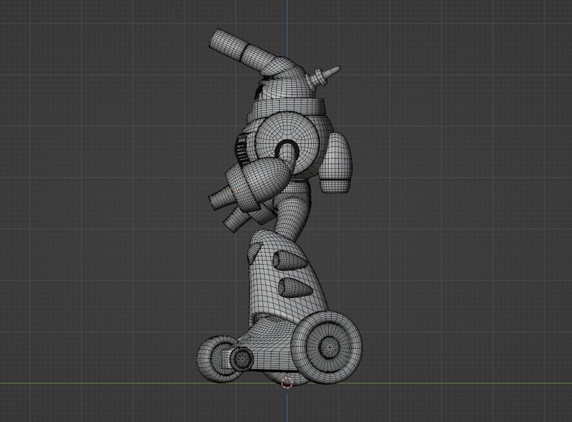 Mars Mega Man V 3D model_8