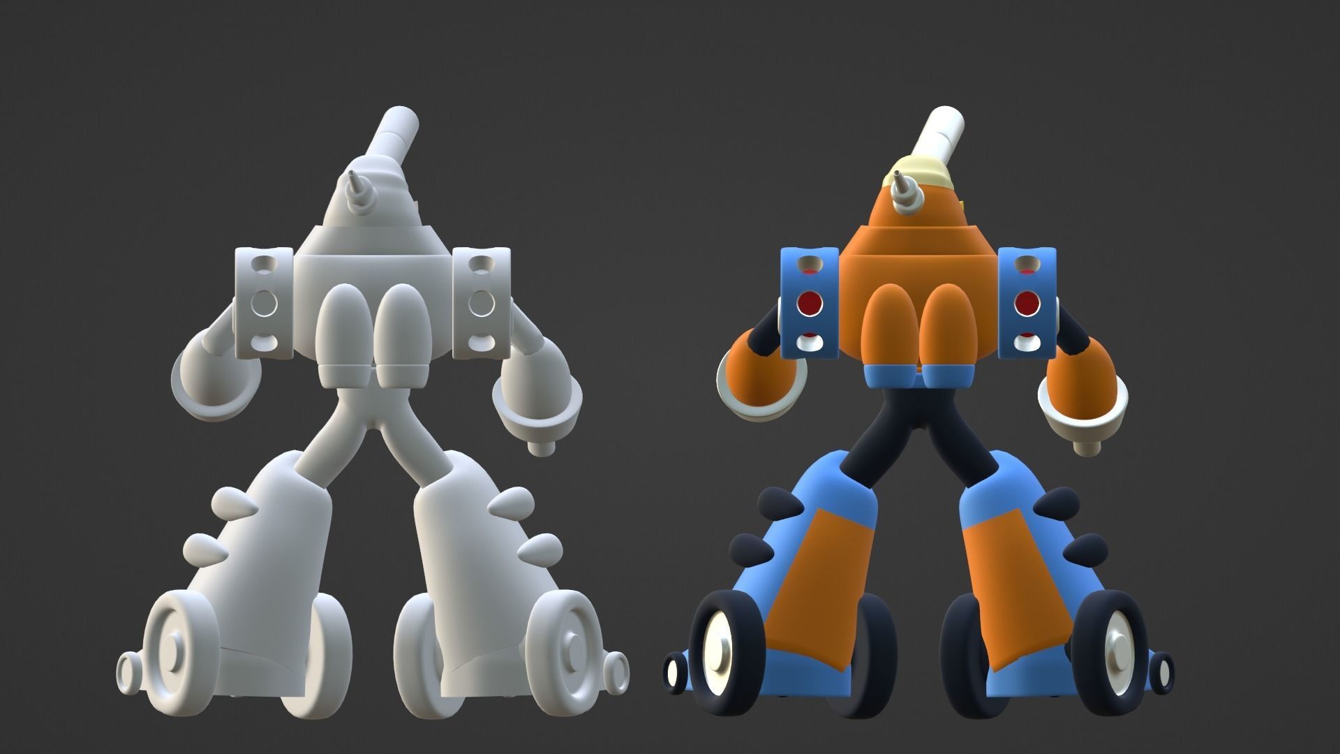 Mars Mega Man V 3D model_14