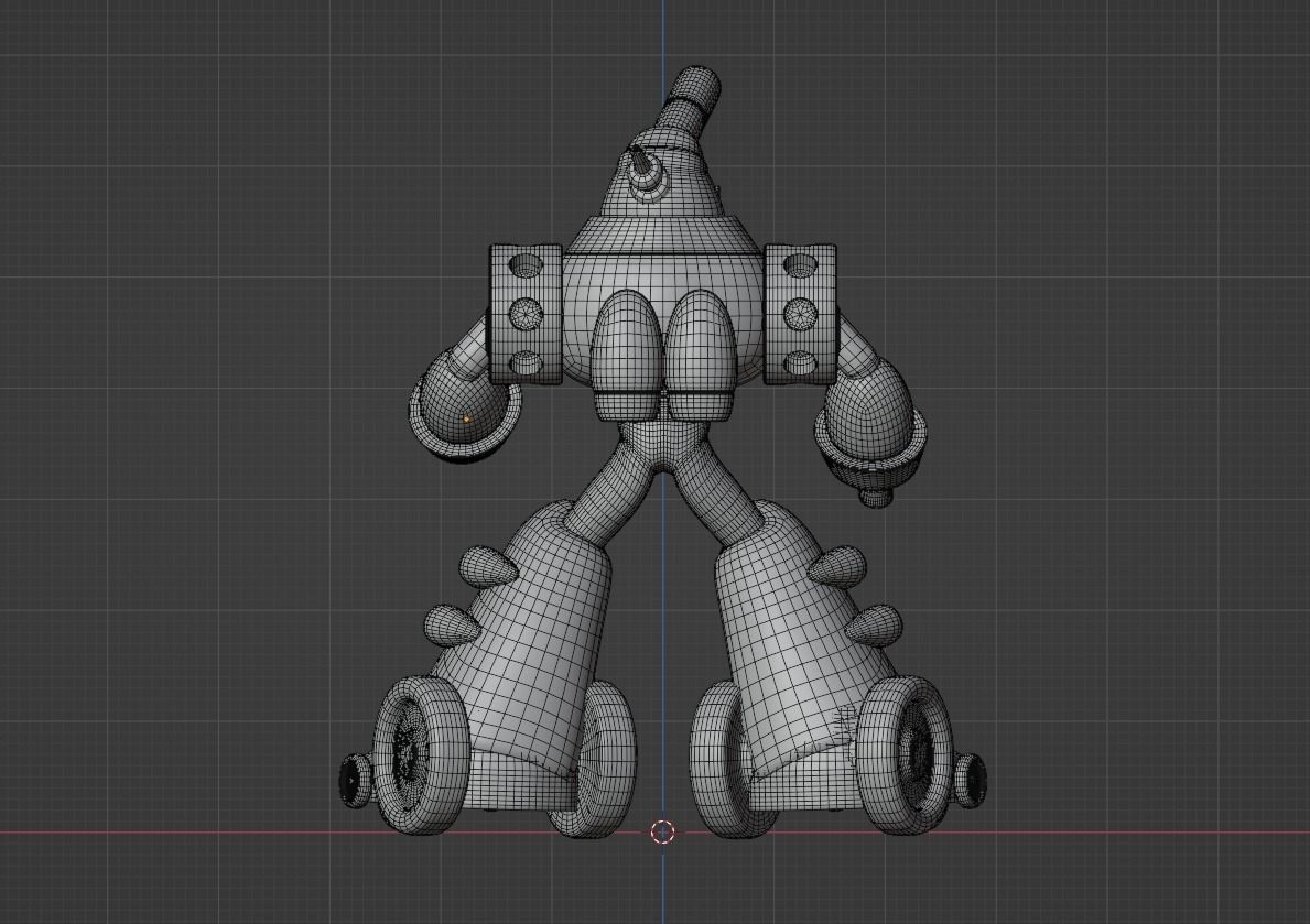 Mars Mega Man V 3D model_9