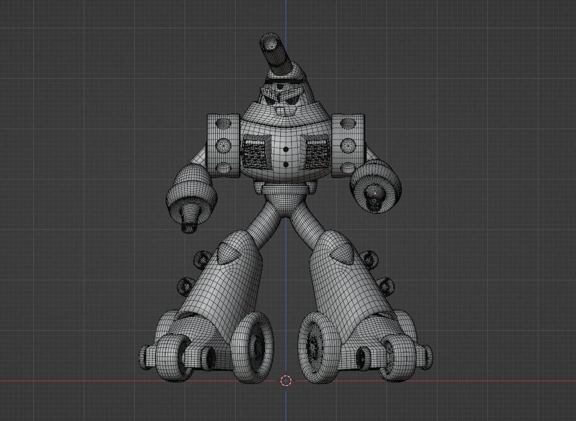 Mars Mega Man V 3D model_7