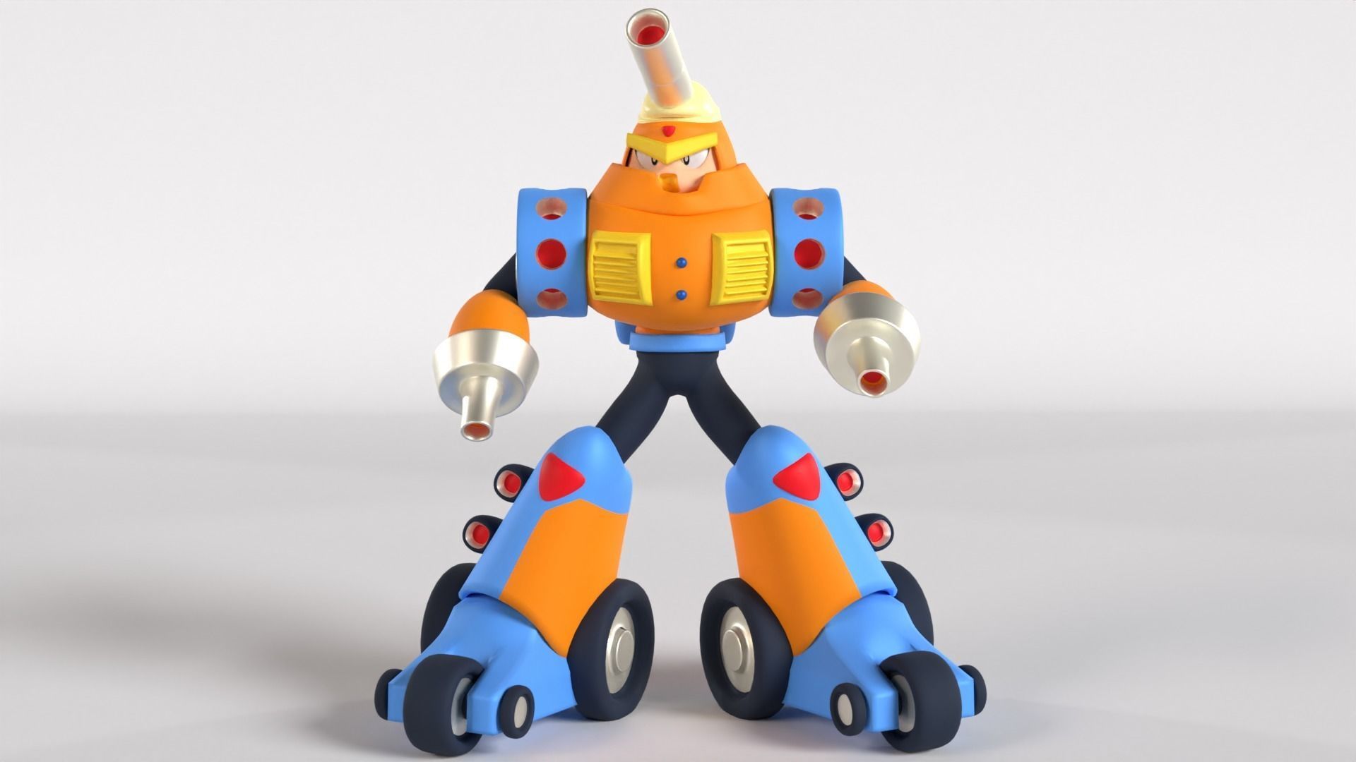 Mars Mega Man V 3D model_1