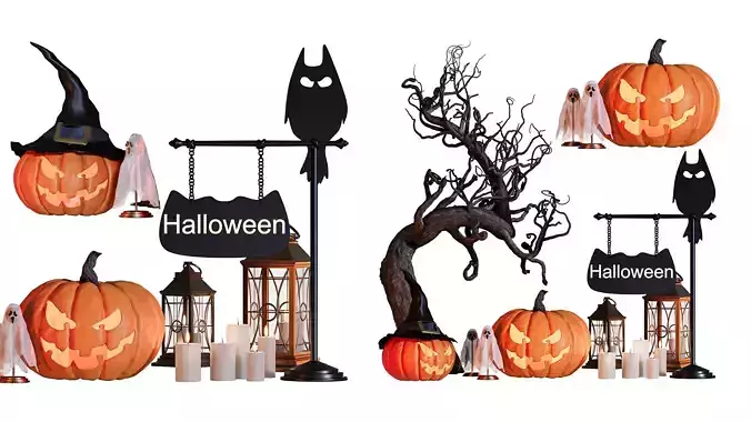 Halloween Decoration set