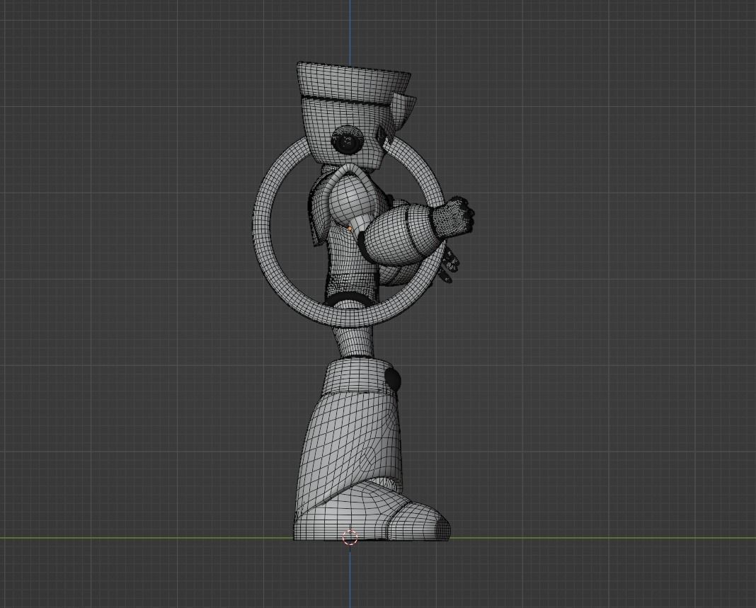 Saturn Mega Man V 3D model_10