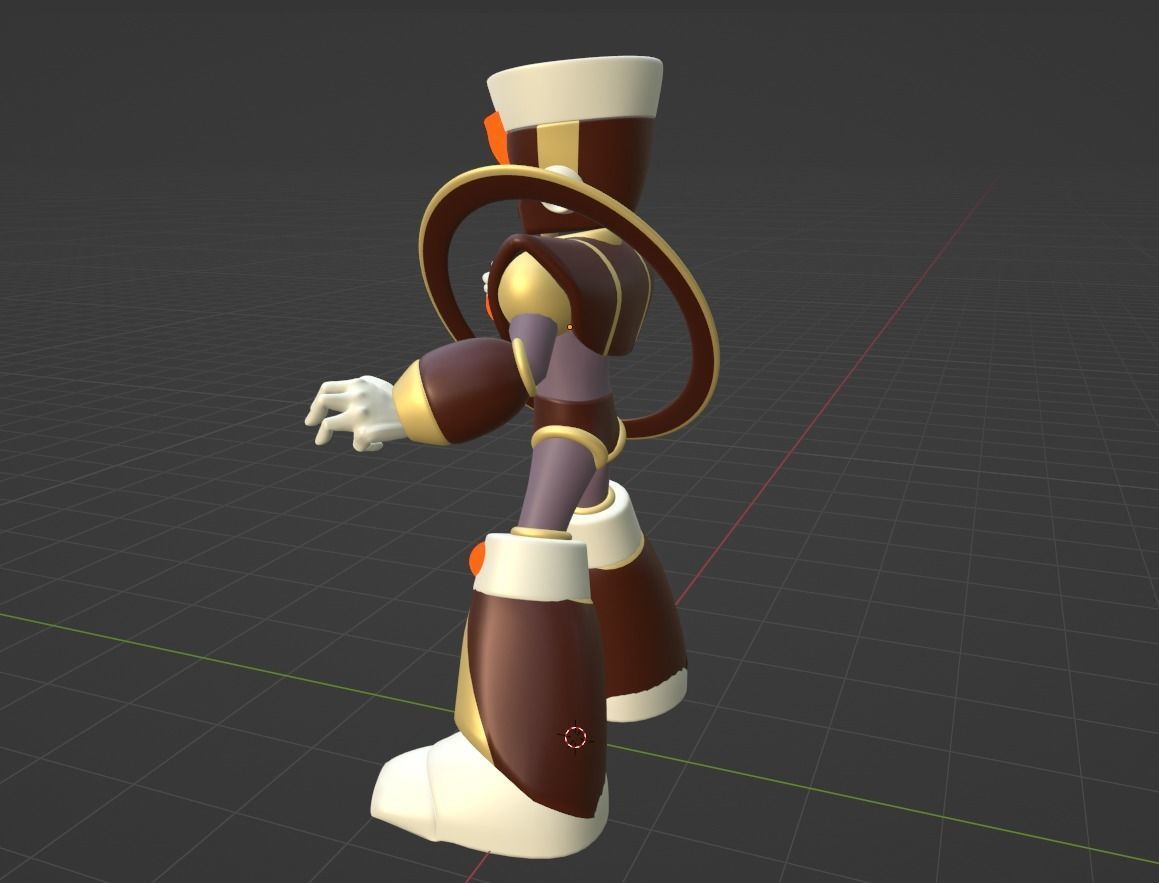 Saturn Mega Man V 3D model_5