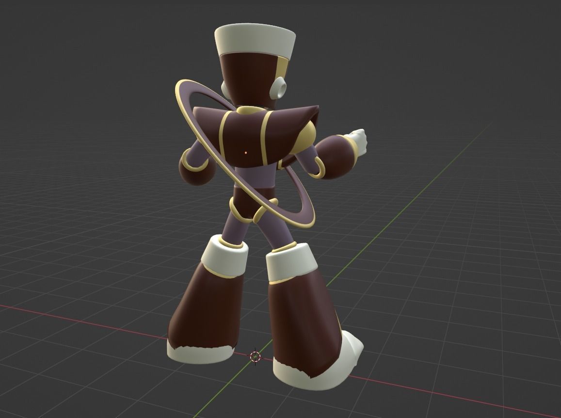 Saturn Mega Man V 3D model_4