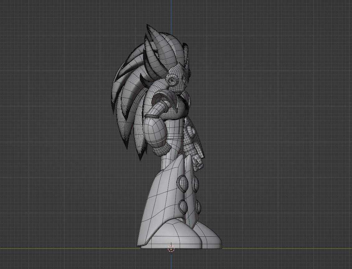 Terra Mega Man V 3D model_10