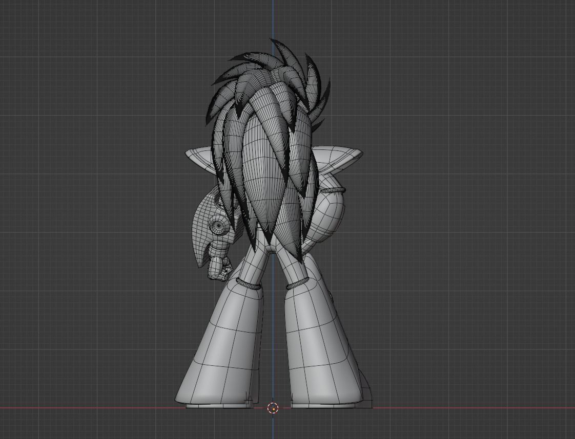 Terra Mega Man V 3D model_9